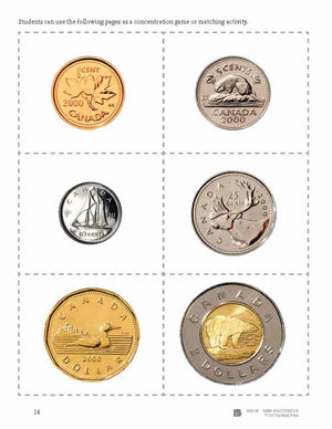 Naming, Matching & Counting Canadian Coins Grades 1-2