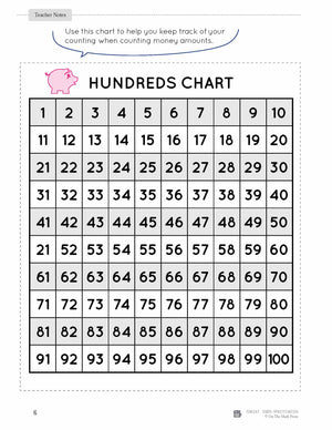 Draw or Paste and Count Canadian Money Grades 1-2