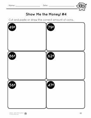 Representing the value of Canadian money Grades 1-2