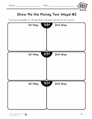 Representing the value of Canadian money Grades 1-2