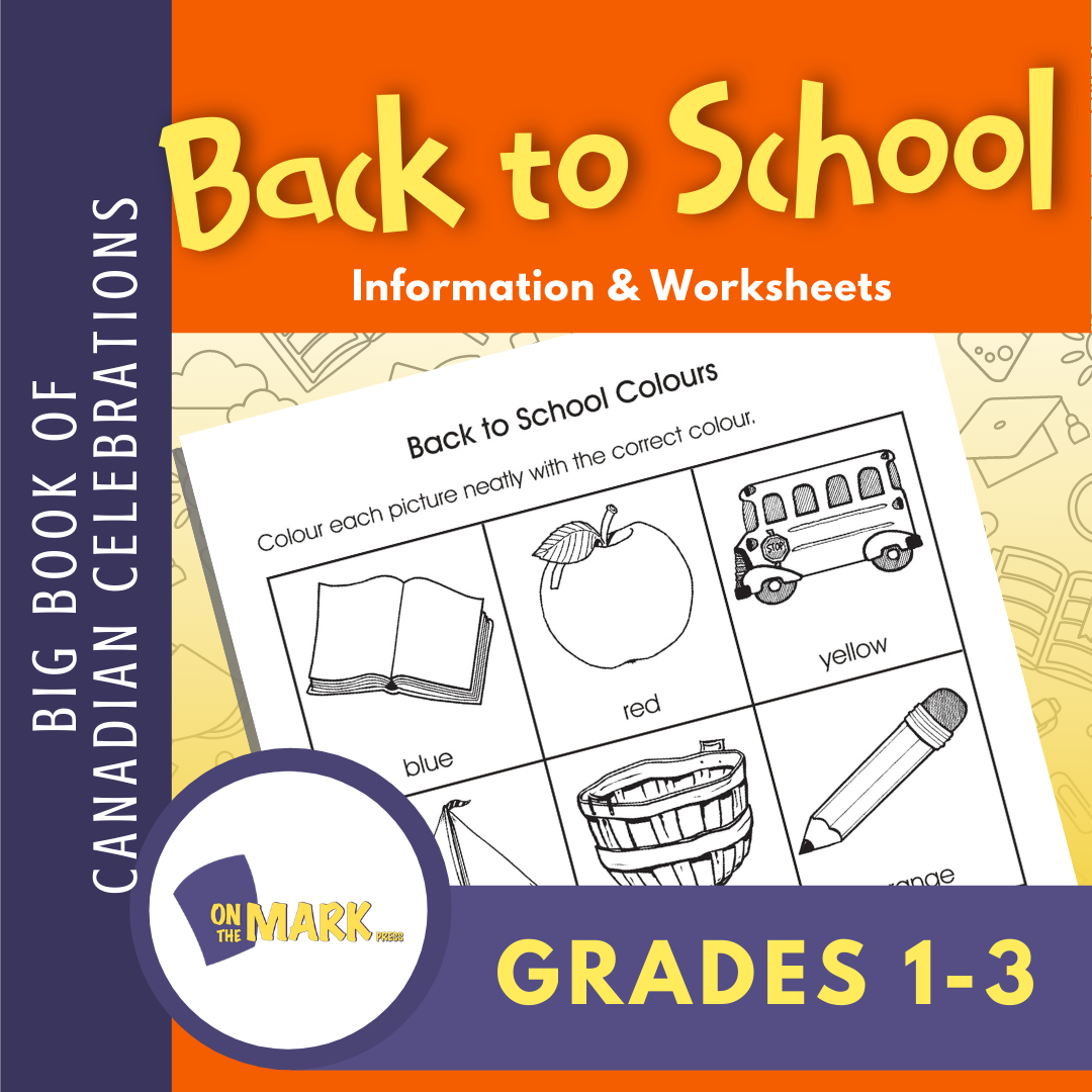 Back To School Gr. 1-3 Teacher Directed Lesson & Activities