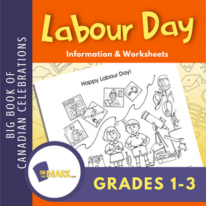 Labour Day Activity Grades 1-3 Teacher Directed Lesson & Activities