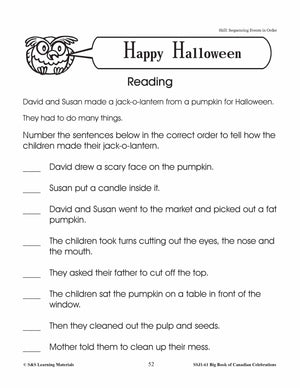 Halloween Gr. 1-3 E-Lesson Plan