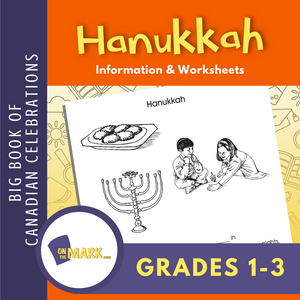 Hanukkah Grades 1-3 Teacher Directed Lesson & Activities