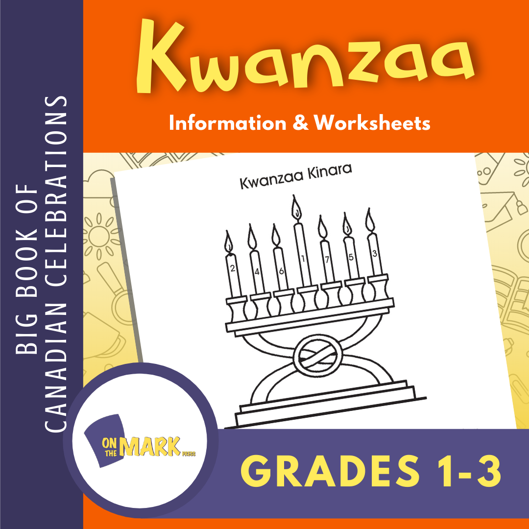Kwanzaa Activity Grades 1-3 Teacher Directed Lessons & Activities
