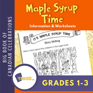 Maple Syrup Time Activity Gr. 1-3