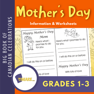 Mother's Day Gr. 1-3 Teacher Directed Lesson and Activities