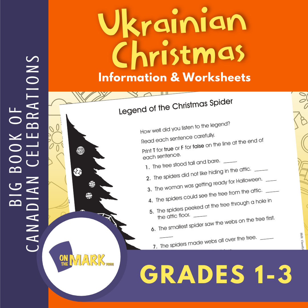 Ukrainian Christmas Gr. 1-3  E-Lesson Plan