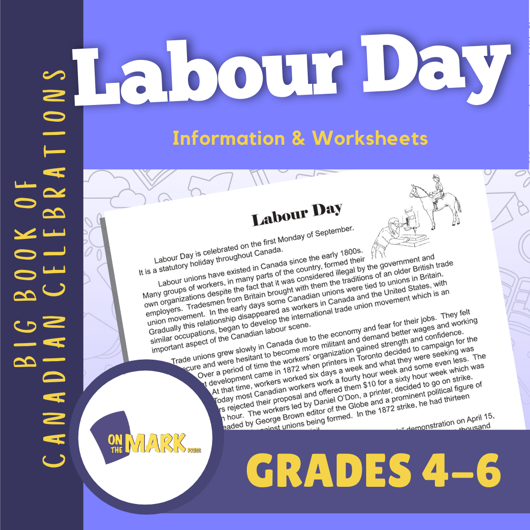 Labour Day Gr. 4-6  E-Lesson Plan