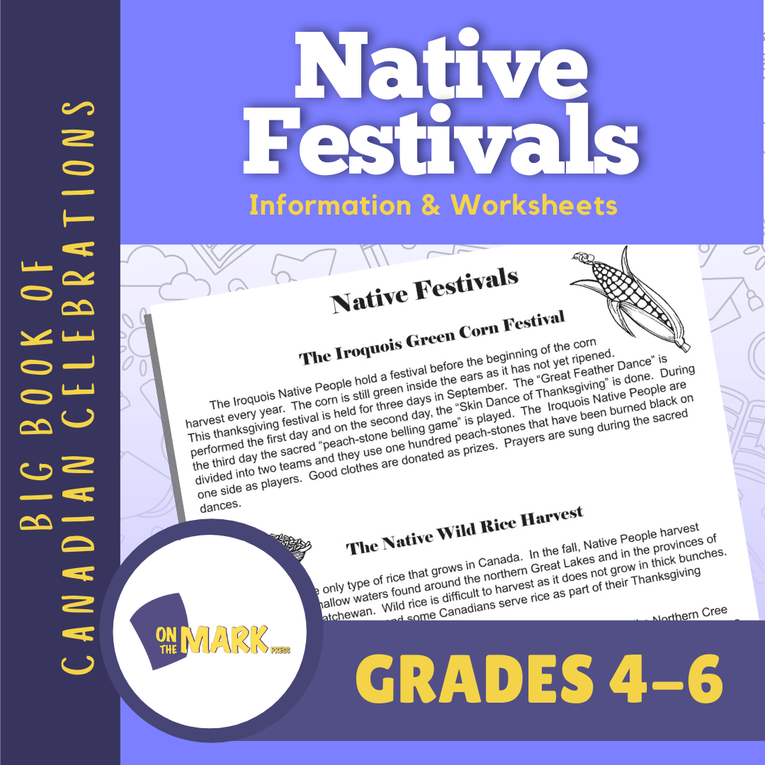 Native Festivals Gr. 4-6 E-Lesson Plan