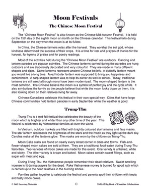 Moon Festivals Gr. 4-6 E-Lesson Plan