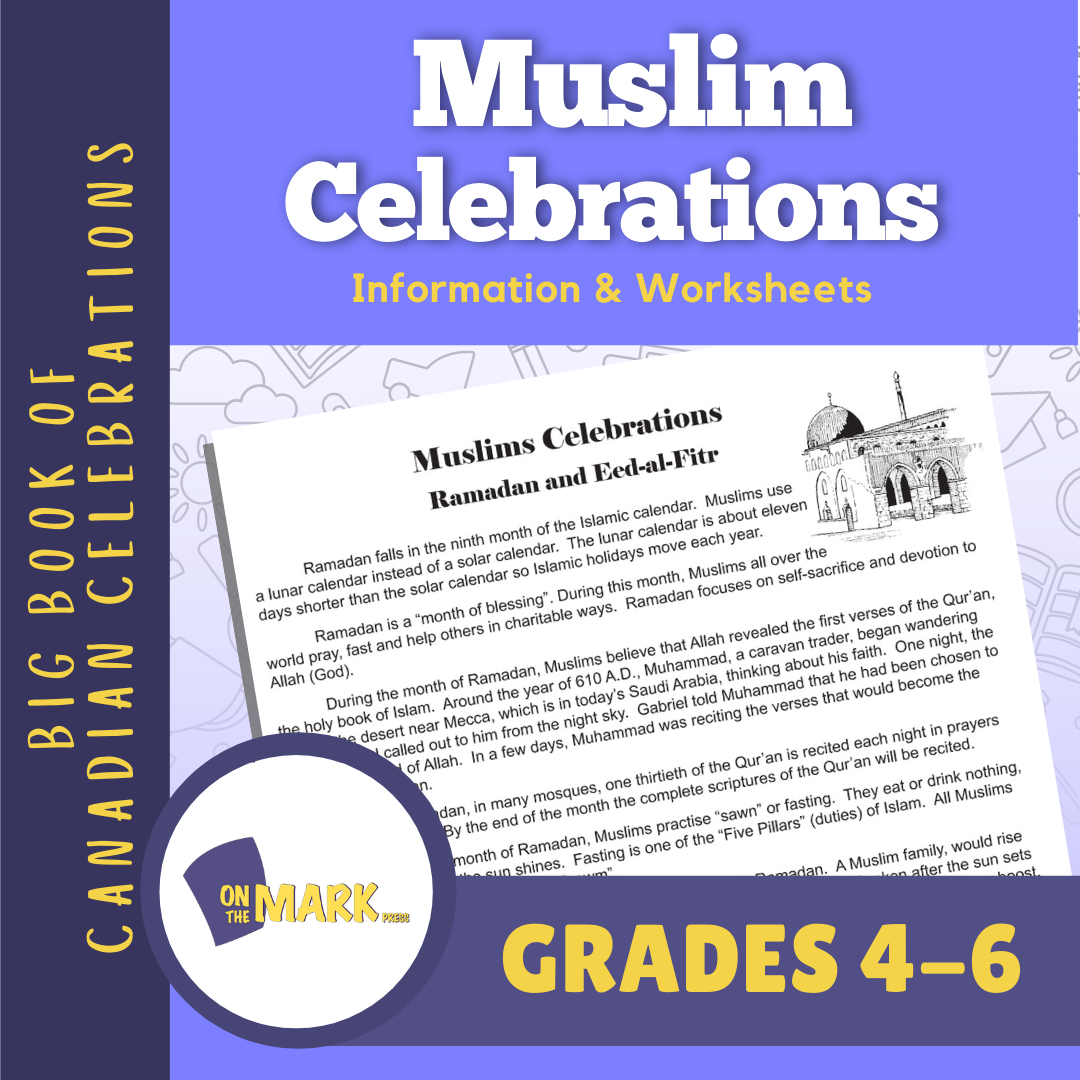 Muslim Celebrations Gr. 4-6 E-Lesson Plan