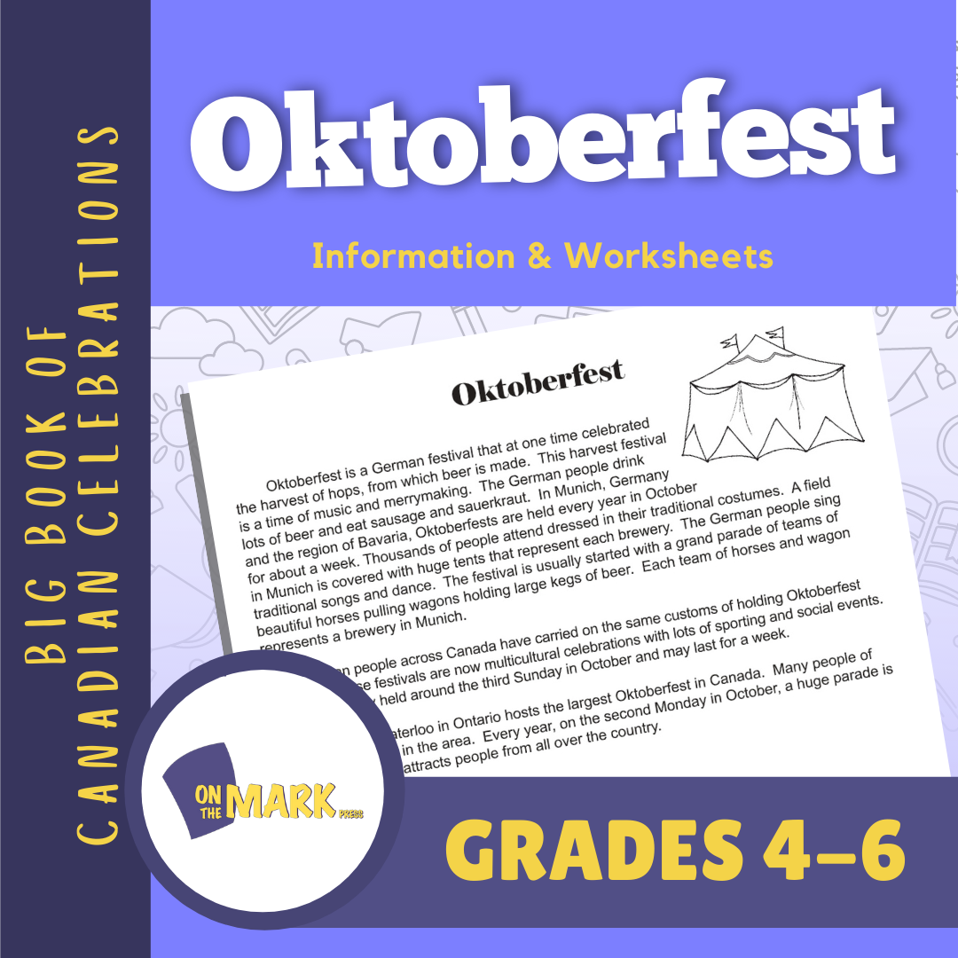 Oktoberfest Gr. 4-6 E-Lesson Plan
