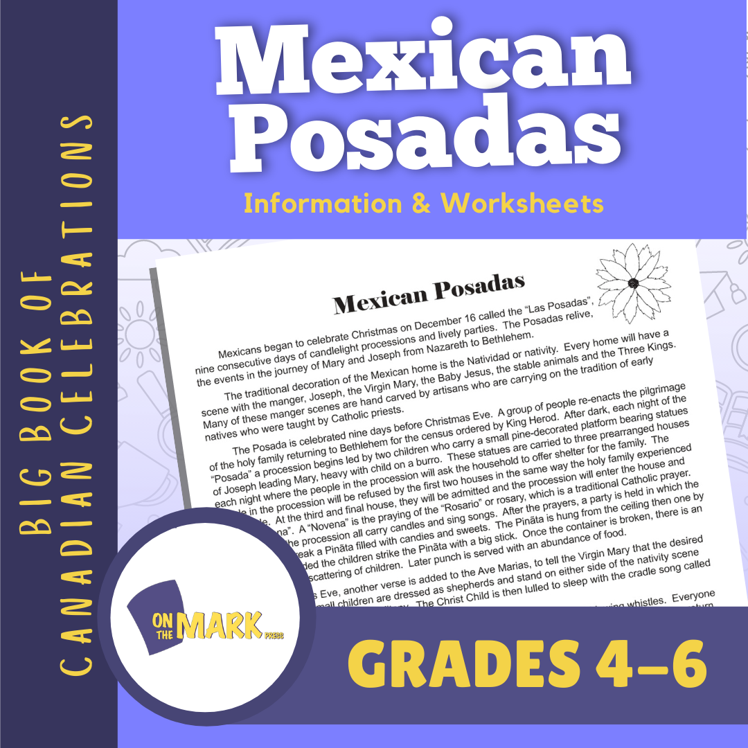 Mexican Posadas Gr. 4-6 Information and Worksheets