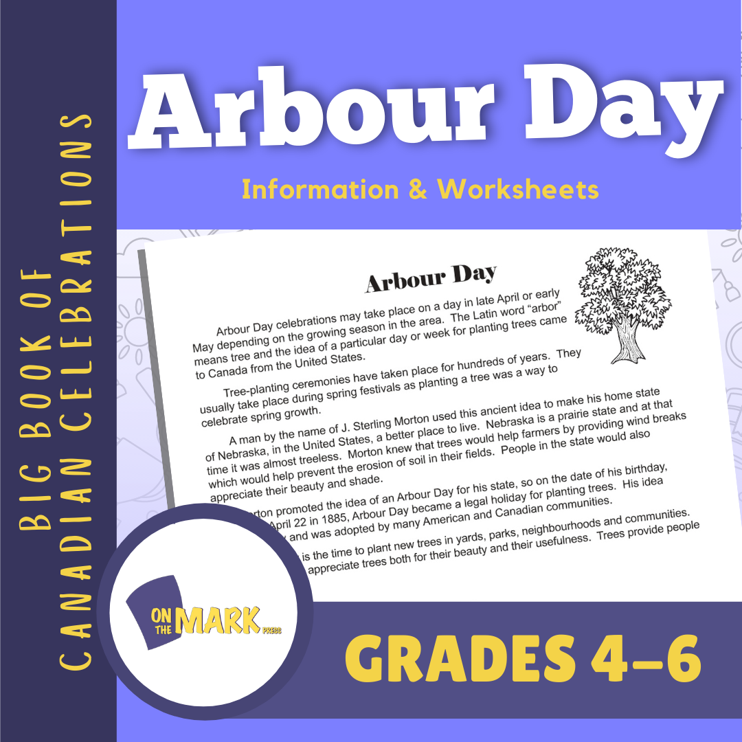 Arbour Day Gr. 4-6 Information & Worksheets