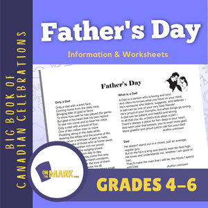 Father's Day Lesson Gr. 4-6