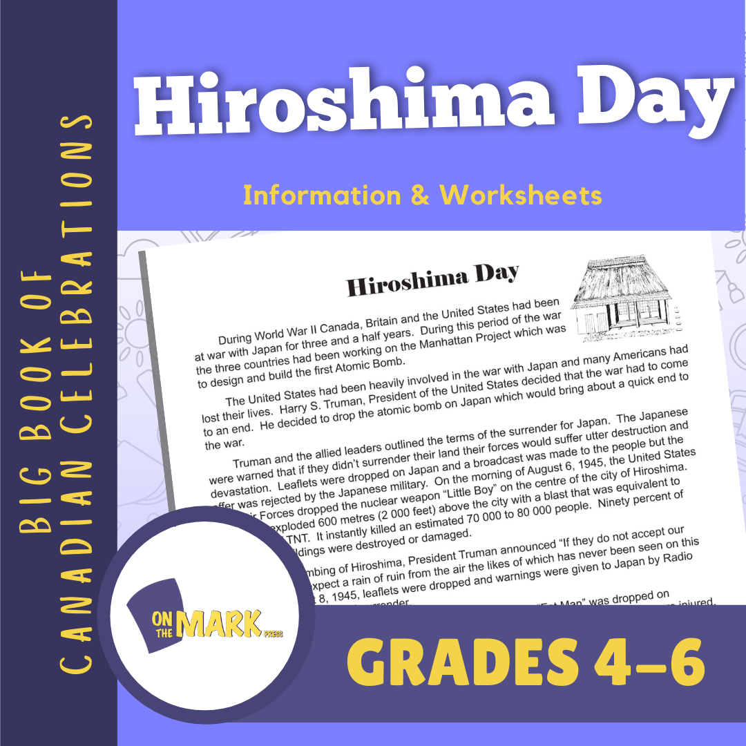 Hiroshima Day Gr. 4-6 E-Lesson Plan