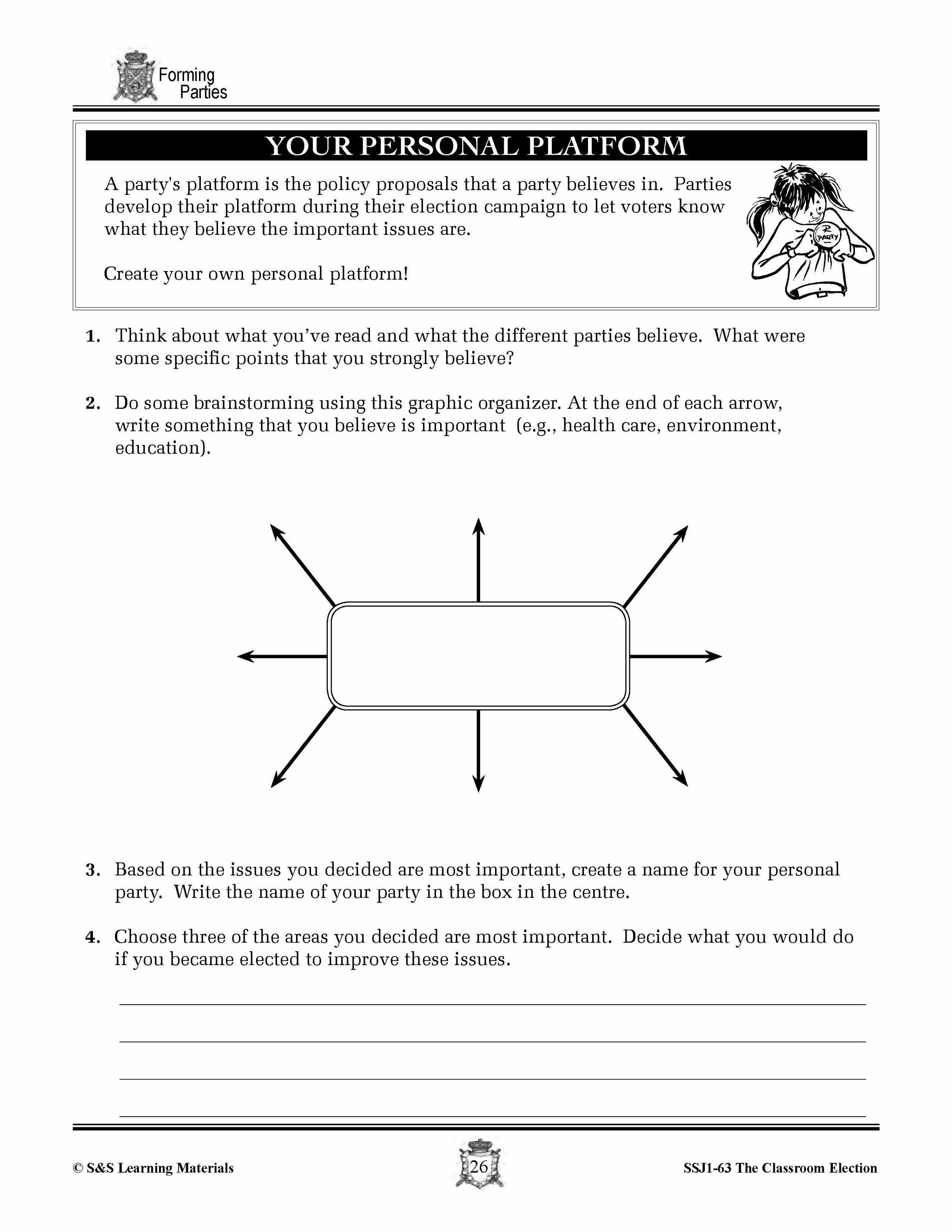Forming Parties for a Canadian Election Lesson Grades 4-7