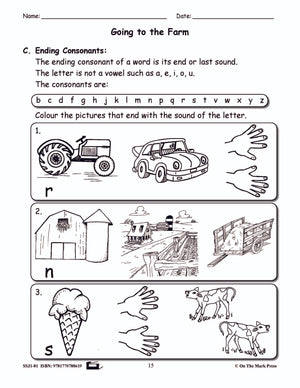Going to the Farm Reading Lesson Gr. 1 E-Lesson Plan