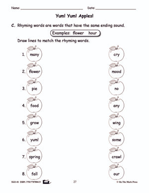 Yum! Yum! Apples! Reading Lesson Gr. 1 E-Lesson Plan