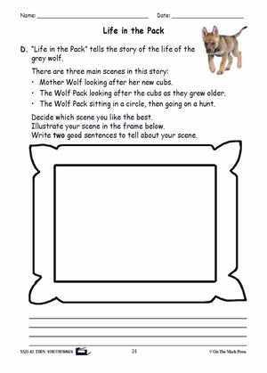 Life in the Pack Reading E-Lesson Plan Grade 2