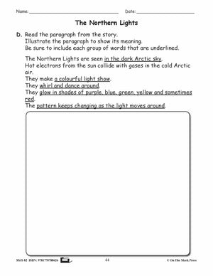 The Northern Lights Reading Lesson Gr. 2 E-Lesson Plan