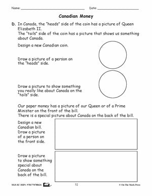 Canadian Money Reading E-Lesson Plan Grade 2