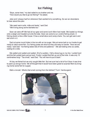 Ice Fishing Reading E-Lesson Plan Grade 3