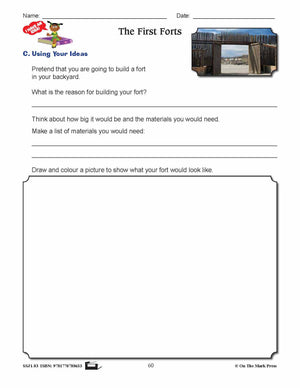 The First Forts Reading Lesson Gr. 3 E-Lesson Plan