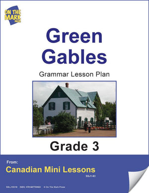 Green Gables Writing & Grammar E-Lesson Plan Grade 3 (prepositions)