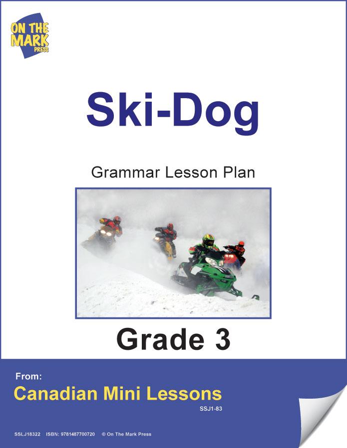 Ski-Dog Writing & Grammar Lesson Grade 3 (compound words)