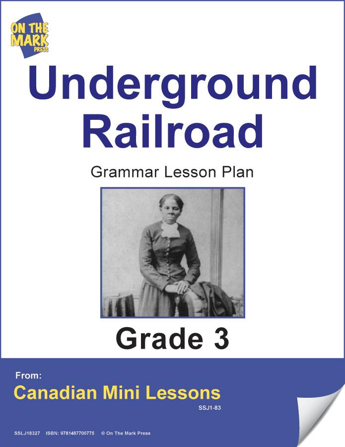 Underground Railroad Writing & Grammar Lesson Grade 3 (punctuation)