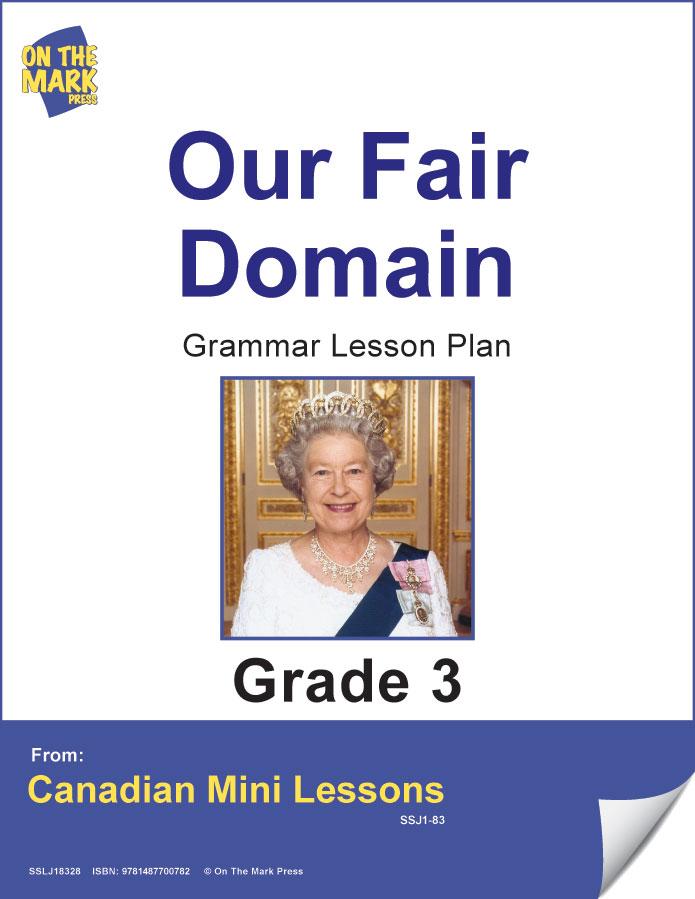 Our Fair Domain Writing & Grammar Lesson Grade 3 (proofreading)