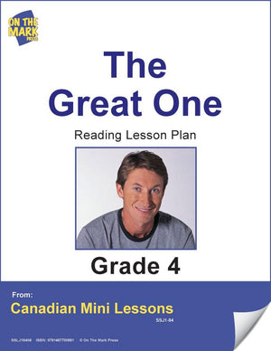 The Great One Reading Grade 4 - Wayne Gretzky