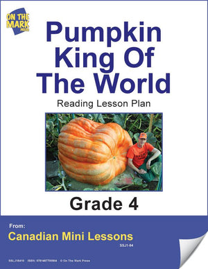 Pumpkin King of The World Reading Grade 4