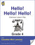 Hello! Hello! Hello! Writing & Grammar E-Lesson Plan Grade 4