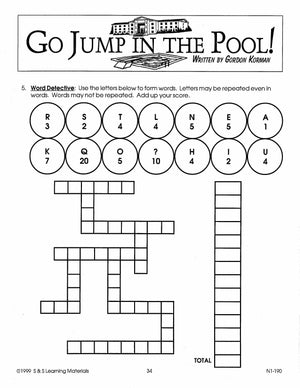 Go Jump in the Pool Lit Link/Novel Study Grades 4-6