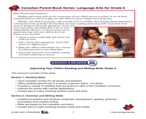 Grade 4 Canadian Math & Reading Practise Bundle!