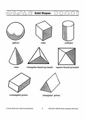 Plane & Solid Figure Activities Grades 1-3