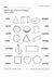 Plane & Solid Worksheets & Center Activities Grades 1-3