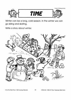 Time Creative Writing Activities Grades 1-3