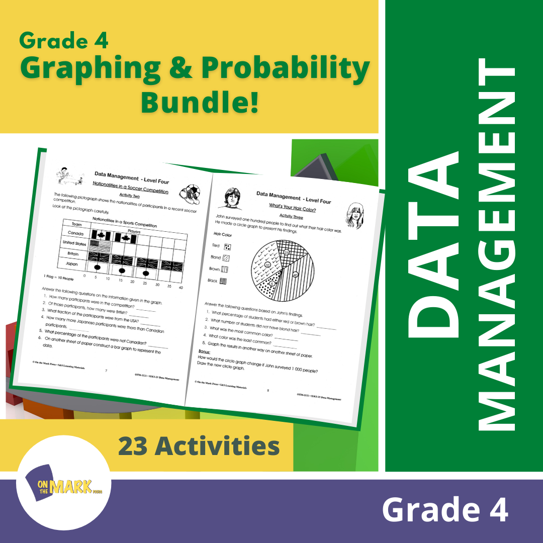 Grade 4 Graphing & Probability Bundle!