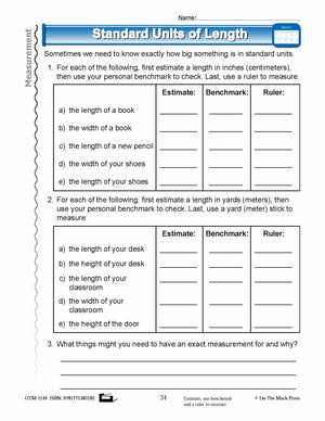 Second Grade Measurement Lesson Plans Aligned to Common Core