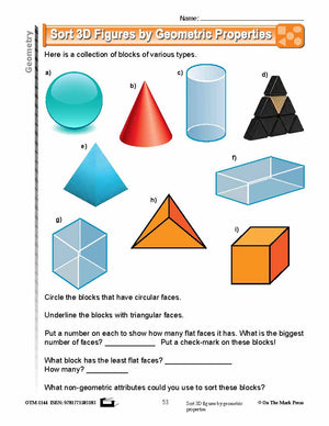 Second Grade Geometry Lesson Plans Aligned to Common Core