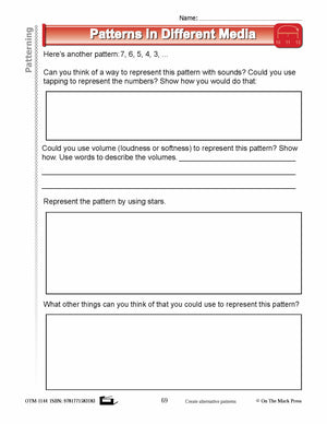 Second Grade Patterning Lesson Plans Aligned to Common Core