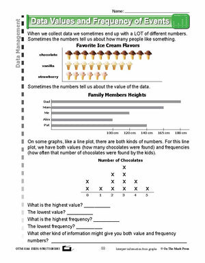 Second Grade Data Management Lesson Plans Aligned to Common Core