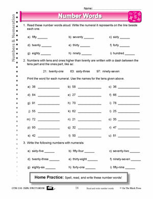 Third Grade Numeration Lesson Plans Aligned to Common Core