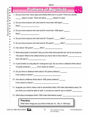 Third Grade Numeration Lesson Plans Aligned to Common Core