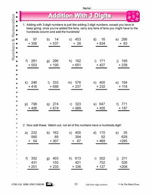 Third Grade Numeration Lesson Plans Aligned to Common Core