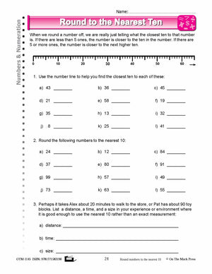 Third Grade Numeration Lesson Plans Aligned to Common Core